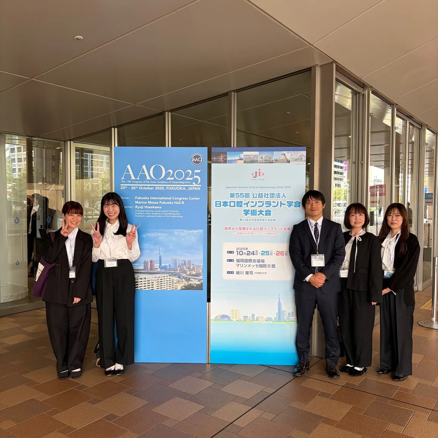 10月24日から26日に福岡で行われた第55回日本口腔インプ...